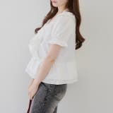 半袖フリフリブラウス | NICE CLAUP / OLIVE des OLIVE OUTLET | 詳細画像17