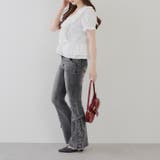 半袖フリフリブラウス | NICE CLAUP / OLIVE des OLIVE OUTLET | 詳細画像21