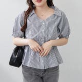 【通勤やオフィスカジュアルにも◎】スキッパー半袖ブラウス | NICE CLAUP / OLIVE des OLIVE OUTLET | 詳細画像11