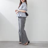 【通勤やオフィスカジュアルにも◎】スキッパー半袖ブラウス | NICE CLAUP / OLIVE des OLIVE OUTLET | 詳細画像17