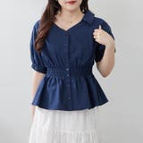 【通勤やオフィスカジュアルにも◎】スキッパー半袖ブラウス | NICE CLAUP / OLIVE des OLIVE OUTLET | 詳細画像18