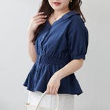 【通勤やオフィスカジュアルにも◎】スキッパー半袖ブラウス | NICE CLAUP / OLIVE des OLIVE OUTLET | 詳細画像21