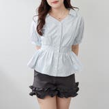【通勤やオフィスカジュアルにも◎】スキッパー半袖ブラウス | NICE CLAUP / OLIVE des OLIVE OUTLET | 詳細画像24