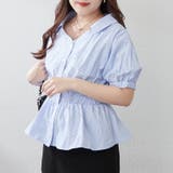 【通勤やオフィスカジュアルにも◎】スキッパー半袖ブラウス | NICE CLAUP / OLIVE des OLIVE OUTLET | 詳細画像33