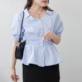 【通勤やオフィスカジュアルにも◎】スキッパー半袖ブラウス | NICE CLAUP / OLIVE des OLIVE OUTLET | 詳細画像36