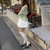 【@_chipi2xセレクト】楊柳シアーラッフル5分袖ブラウス | RMAF　NICE CLAUP / OLIVE des OLIVE | 詳細画像60 