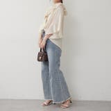 ラッフル5分袖ブラウス | NICE CLAUP / OLIVE des OLIVE OUTLET | 詳細画像18