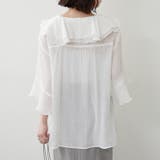 ラッフル5分袖ブラウス | NICE CLAUP / OLIVE des OLIVE OUTLET | 詳細画像21