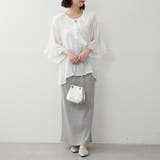 ラッフル5分袖ブラウス | NICE CLAUP / OLIVE des OLIVE OUTLET | 詳細画像22