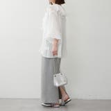 ラッフル5分袖ブラウス | NICE CLAUP / OLIVE des OLIVE OUTLET | 詳細画像24