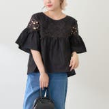 コットンレースブラウス | NICE CLAUP / OLIVE des OLIVE OUTLET | 詳細画像3