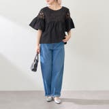 コットンレースブラウス | NICE CLAUP / OLIVE des OLIVE OUTLET | 詳細画像10