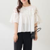 コットンレースブラウス | NICE CLAUP / OLIVE des OLIVE OUTLET | 詳細画像15