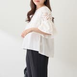 コットンレースブラウス | NICE CLAUP / OLIVE des OLIVE OUTLET | 詳細画像18