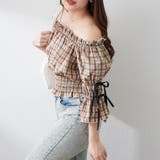 ブラウン系 | 【@_chipi2xセレクト】5分袖前後2WAYブラウス | NICE CLAUP / OLIVE des OLIVE OUTLET