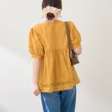 ハシゴレース切替ブラウス | NICE CLAUP / OLIVE des OLIVE OUTLET | 詳細画像5