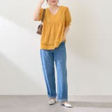 ハシゴレース切替ブラウス | NICE CLAUP / OLIVE des OLIVE OUTLET | 詳細画像10