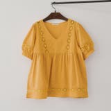 ハシゴレース切替ブラウス | NICE CLAUP / OLIVE des OLIVE OUTLET | 詳細画像13