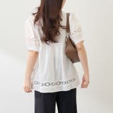 ハシゴレース切替ブラウス | NICE CLAUP / OLIVE des OLIVE OUTLET | 詳細画像32