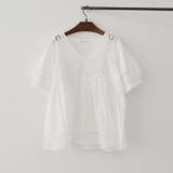 ハシゴレース切替ブラウス | NICE CLAUP / OLIVE des OLIVE OUTLET | 詳細画像33