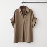 カーキ | ドルマンスキッパーシャツ | NICE CLAUP / OLIVE des OLIVE OUTLET
