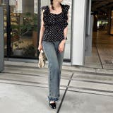 【前後2WAY】シャーリングドット柄ブラウス | NICE CLAUP / OLIVE des OLIVE OUTLET | 詳細画像35