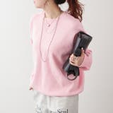 【NUNIFE】豊富なカラー展開、スウェットライクニットプルオーバー | RMAF NICE CLAUP / OLIVE des OLIVE | 詳細画像8