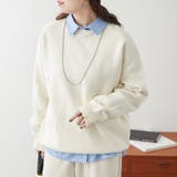 【NUNIFE】豊富なカラー展開、スウェットライクニットプルオーバー | RMAF NICE CLAUP / OLIVE des OLIVE | 詳細画像17