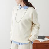 【NUNIFE】豊富なカラー展開、スウェットライクニットプルオーバー | RMAF NICE CLAUP / OLIVE des OLIVE | 詳細画像18