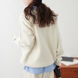 【NUNIFE】豊富なカラー展開、スウェットライクニットプルオーバー | RMAF NICE CLAUP / OLIVE des OLIVE | 詳細画像19