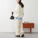 【NUNIFE】豊富なカラー展開、スウェットライクニットプルオーバー | RMAF NICE CLAUP / OLIVE des OLIVE | 詳細画像22