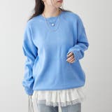 【NUNIFE】豊富なカラー展開、スウェットライクニットプルオーバー | RMAF NICE CLAUP / OLIVE des OLIVE | 詳細画像23