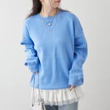 【NUNIFE】豊富なカラー展開、スウェットライクニットプルオーバー | RMAF NICE CLAUP / OLIVE des OLIVE | 詳細画像24