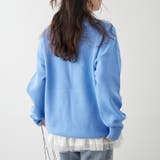 【NUNIFE】豊富なカラー展開、スウェットライクニットプルオーバー | RMAF NICE CLAUP / OLIVE des OLIVE | 詳細画像25