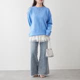 【NUNIFE】豊富なカラー展開、スウェットライクニットプルオーバー | RMAF NICE CLAUP / OLIVE des OLIVE | 詳細画像28