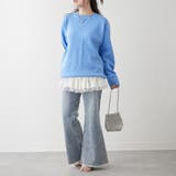 【NUNIFE】豊富なカラー展開、スウェットライクニットプルオーバー | RMAF NICE CLAUP / OLIVE des OLIVE | 詳細画像29