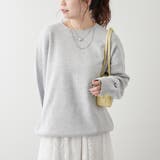 【NUNIFE】豊富なカラー展開、スウェットライクニットプルオーバー | RMAF NICE CLAUP / OLIVE des OLIVE | 詳細画像30