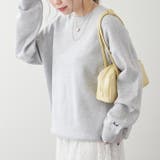 【NUNIFE】豊富なカラー展開、スウェットライクニットプルオーバー | RMAF NICE CLAUP / OLIVE des OLIVE | 詳細画像31