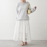 【NUNIFE】豊富なカラー展開、スウェットライクニットプルオーバー | RMAF NICE CLAUP / OLIVE des OLIVE | 詳細画像34