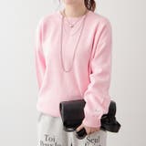 ピンク | 【NUNIFE】豊富なカラー展開、スウェットライクニットプルオーバー | RMAF NICE CLAUP / OLIVE des OLIVE