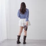 麻風素材、キャンディ袖カーディガン | NICE CLAUP / OLIVE des OLIVE OUTLET | 詳細画像9