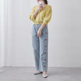 麻風素材、キャンディ袖カーディガン | NICE CLAUP / OLIVE des OLIVE OUTLET | 詳細画像16