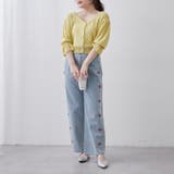 麻風素材、キャンディ袖カーディガン | NICE CLAUP / OLIVE des OLIVE OUTLET | 詳細画像17