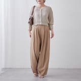 麻風素材、キャンディ袖カーディガン | NICE CLAUP / OLIVE des OLIVE OUTLET | 詳細画像22