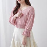 麻風素材、キャンディ袖カーディガン | NICE CLAUP / OLIVE des OLIVE OUTLET | 詳細画像35
