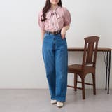 リボンタイ付半袖ニット | NICE CLAUP / OLIVE des OLIVE OUTLET | 詳細画像12