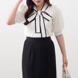 リボンタイ付半袖ニット | NICE CLAUP / OLIVE des OLIVE OUTLET | 詳細画像17