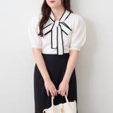 リボンタイ付半袖ニット | NICE CLAUP / OLIVE des OLIVE OUTLET | 詳細画像21