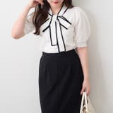 リボンタイ付半袖ニット | NICE CLAUP / OLIVE des OLIVE OUTLET | 詳細画像22