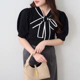 リボンタイ付半袖ニット | NICE CLAUP / OLIVE des OLIVE OUTLET | 詳細画像26